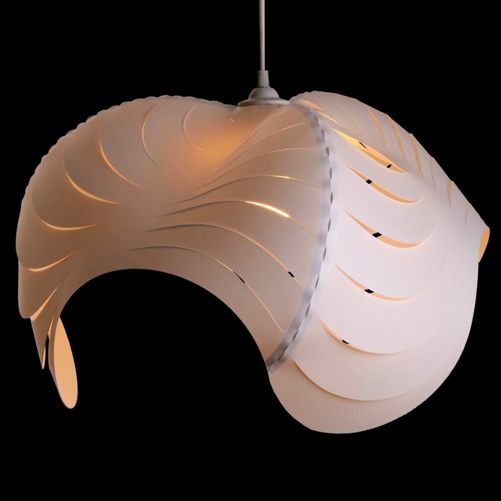 LAMPADA A SOSPENSIONE CON FIORE DI MAGNOLIA - MAGNOLIO