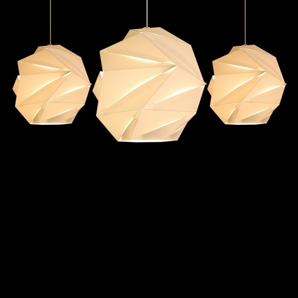 LAMPADA A SOSPENSIONE / DA TERRA ORIGAMI - ORIGO