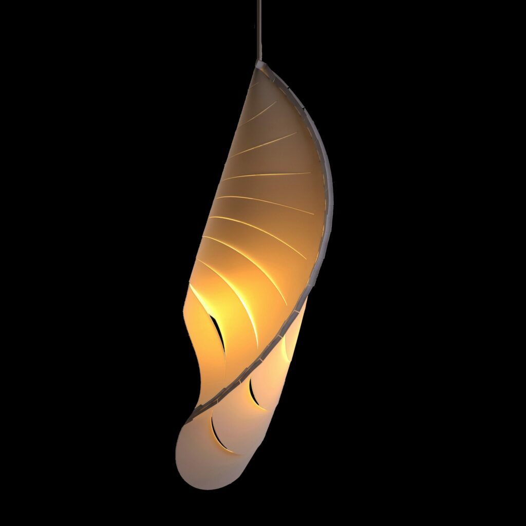 LAMPADA A SOSPENSIONE - CONCHIGLIA  - SPINO
